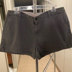 Merona Women's Dark Charcoal Casual Stretch Shorts